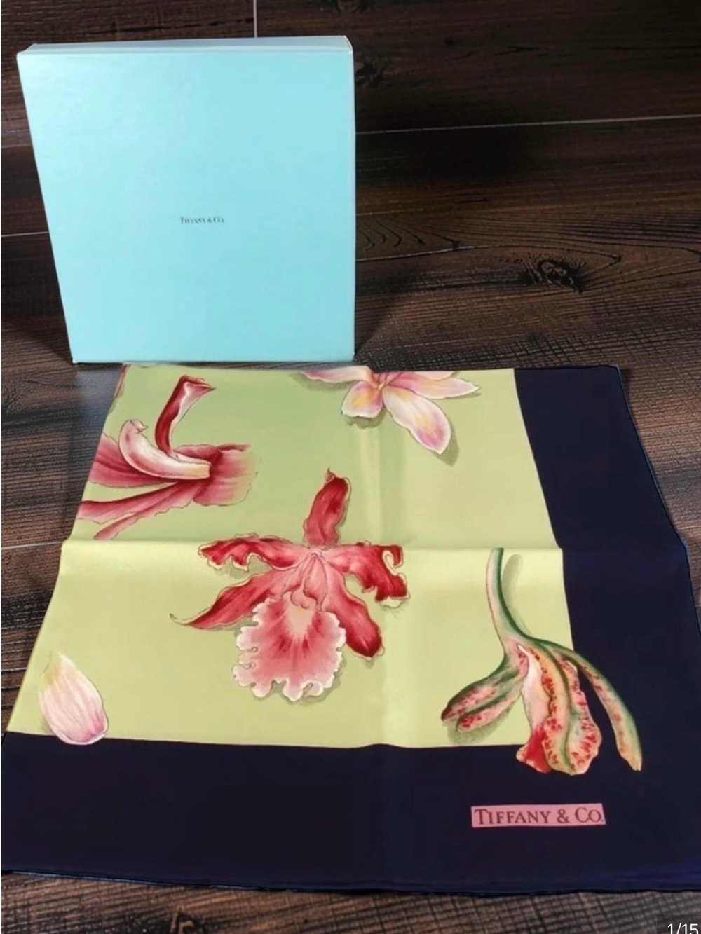 Tiffany & Co. Robin's Egg Blue Decorative Scarf Box
